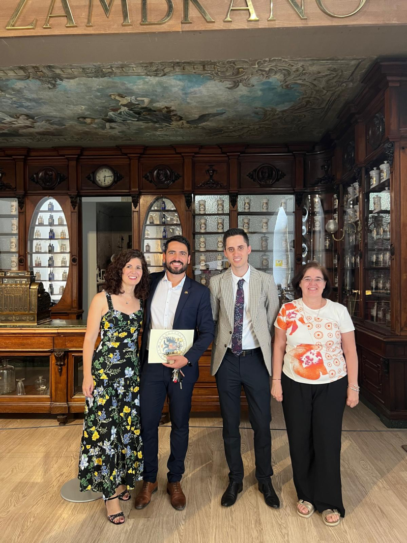 Toma posesión Mª Ángeles Martín, Mario Muñoz, Rafael Solis, Josefa Núñez Toma posesión Mª Ángeles Martín, Mario Muñoz, Rafael Solis, Josefa Núñez